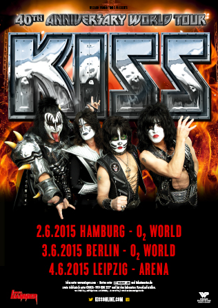 Poster from Hamburg, Germany 02 June 2015 show