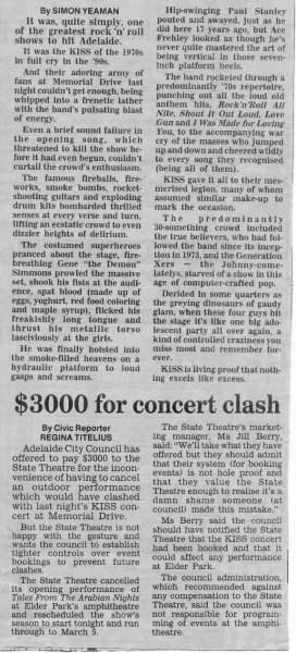 Review from Adelaide, 11 February 1997 show