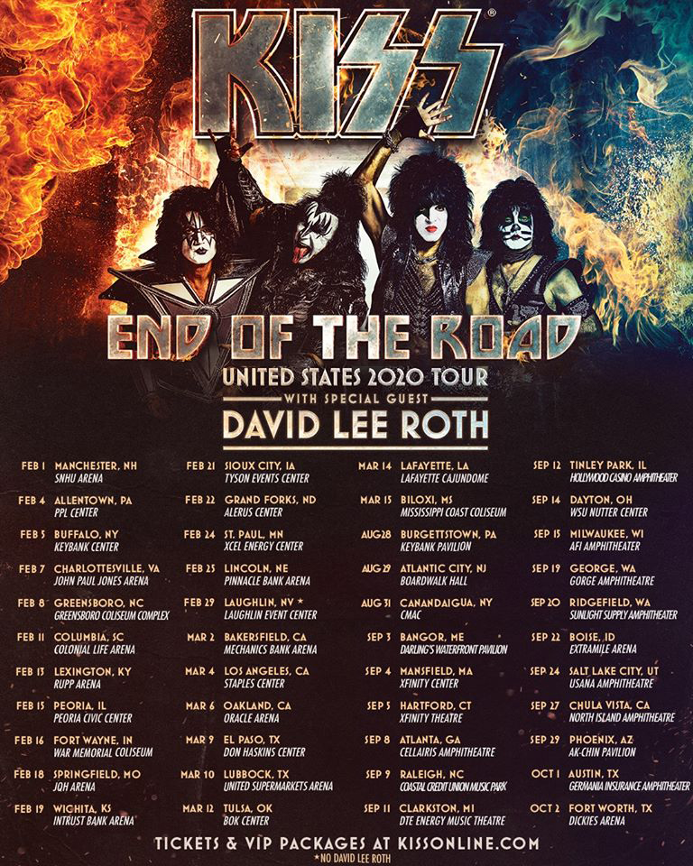 Poster from Laughlin, NV, USA 29 February 2020 show