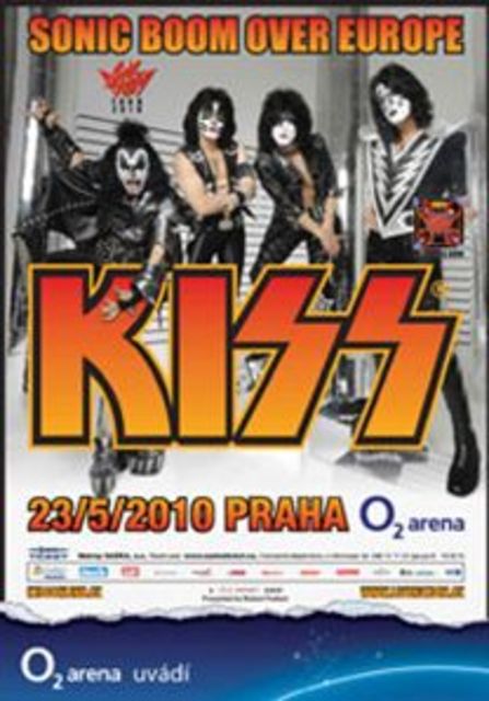 Poster from 23 May 2010 show Prague, Czech Republic