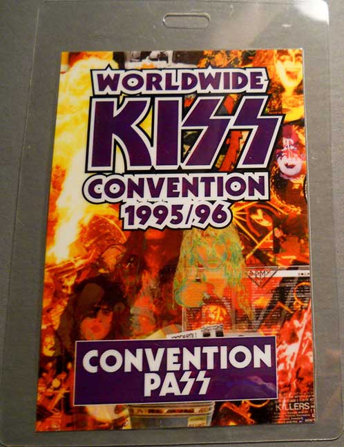 Convention Pass from Adelaide, Australia 05 February 1995 show