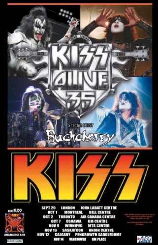 Poster from Toronto, Canada 02 October 2009 show