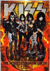 The Hottest Show On Earth Tourbook Cover