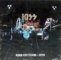 Kiss On Tour 1976 Tourbook Cover