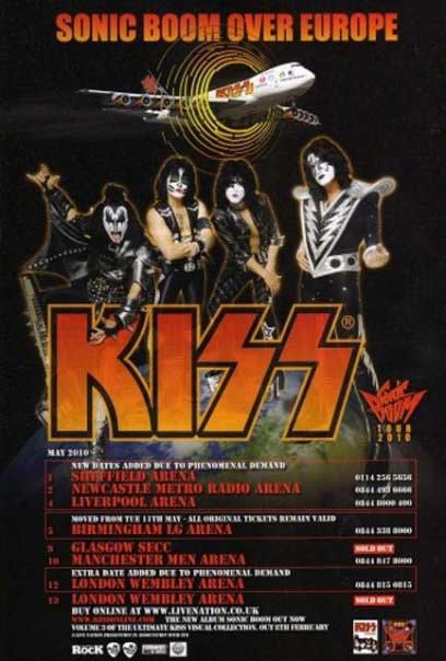 Poster from 09 May 2010 show Glasgow, Scotland