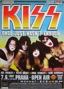 Poster from Praha (Prague), Czech Republic 07 June 1997 show