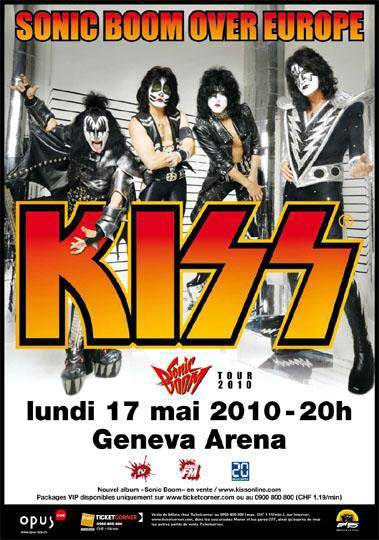 Poster from 17 May 2010 show Geneva, Switzerland