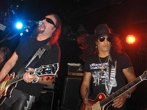 Ace Frehley & Slash at the Viper Room 12 September 2009